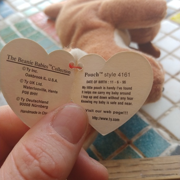 Pouch TY beanie BABY rare must have. - Picture 4 of 5